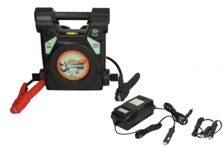 Redresoare Roboti pornire - Dispozitiv de pornire BOOSTER model: P6, tensiune: 12V, cCA: 850A, curent de pornire maxim: 2500A, greutate: 9,8 kg, Aparatul contine baterie