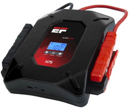 Redresoare Roboti pornire - Dispozitiv de pornire BOOSTER, tensiune: 12V, cCA: 850A, curent de pornire maxim: 1700A, Aparatul contine baterie si condesator, 2in1