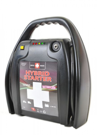Dispozitiv de pornire fara baterii model: C10, tensiune: 12V, cCA: 1400A, curent de pornire maxim: 8000A, ultraCapacitor, greutate: 4 kg, [1]