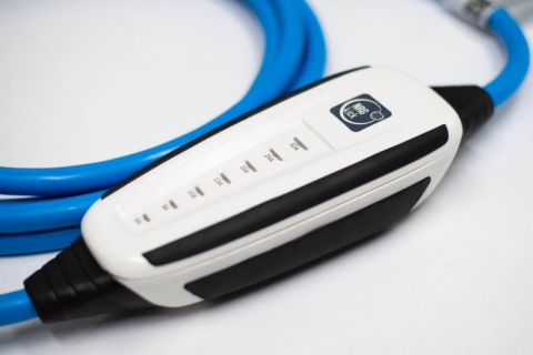 Dispozitiv incarcare masina electrica EVSE mobile charger NRGkick Pure, numar faze: 3, 22kW, culoare: albastru/gri, cablu tip 2 NRGkick 32A 7.5m Pure [1]