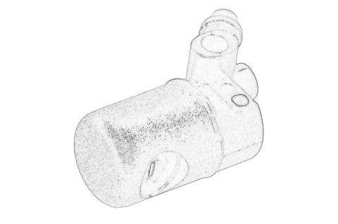 Caroserie - Diuza spalator parbriz Fata Dreapta potrivit OPEL MOKKA / MOKKA X 06.12-12.19