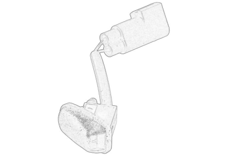 Caroserie - Diuza spalator parbriz (incalzit) potrivit FORD C-MAX II, FOCUS III, MONDEO IV 03.07-02.20