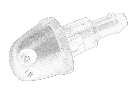 Caroserie - Diuza spalator parbriz Spate potrivit HONDA CIVIC IX 02.12-12.16