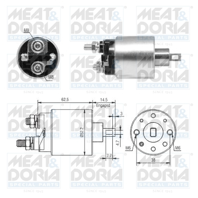 Alternatoare Electromotoare - Electromotor (12V) potrivit ABARTH 124 SPIDER, 500 / 595 / 695, 500C / 595C / 695C, GRANDE PUNTO; ALFA ROMEO GIULIETTA, MITO; FIAT 124 SPIDER, 500, 500 C, 500L 0.9-1.4LPG 02.02-