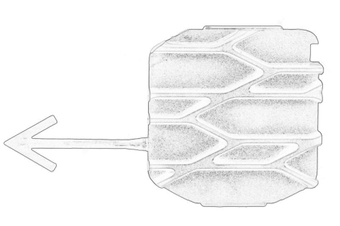 Elemente bara - Element bara (Capac carlig remorcare) Dreapta potrivit VOLVO potrivit VOLVO FM II 10.15-