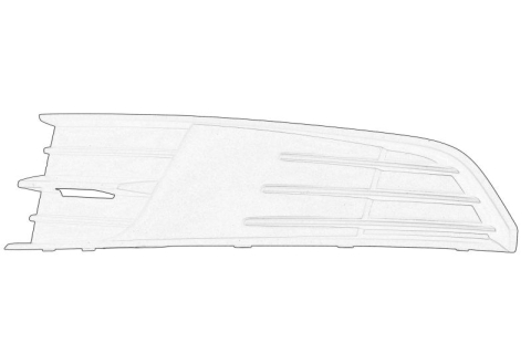 Elemente bara - Element bara (grila de intrare a aerului) Fata Stanga potrivit SKODA potrivit SKODA FABIA III 08.14-12.22