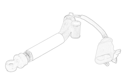 Piese Auto - Element capota motor potrivit VW TIGUAN 1.4-2.0D 01.16-04.24