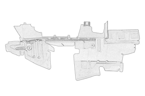 Piese Auto - Element control debit aer Dreapta potrivit OPEL ASTRA K, ASTRA K/KOMBI 06.15-