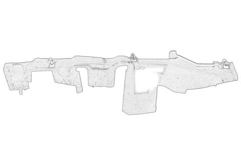 Elemente bara - Element control debit aer Dreapta potrivit VW CADDY III, CADDY III/MINIVAN, TOURAN 05.10-05.15