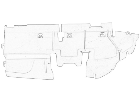 Elemente bara - Element control debit aer Stanga (plastic) potrivit SKODA OCTAVIA III 06.16-
