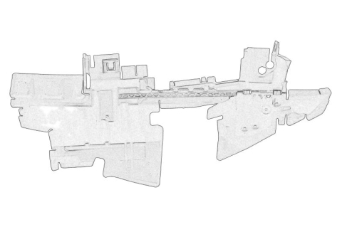 Elemente bara - Element control debit aer Stanga potrivit OPEL ASTRA K, ASTRA K/KOMBI 06.15-