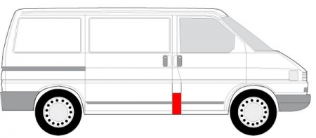 Element reparatie stanga/partea dreapta inferioara VW TRANSPORTER intre 1990-2003 [1]
