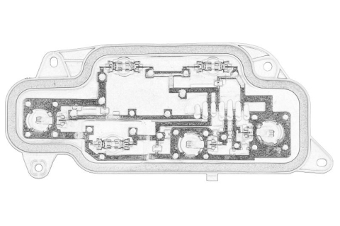 Elemente far - Element stop spate Dreapta potrivit VW CADDY ALLTRACK IV, CADDY ALLTRACK IV/MINIVAN, CADDY IV, CADDY IV/MINIVAN 05.15-09.20