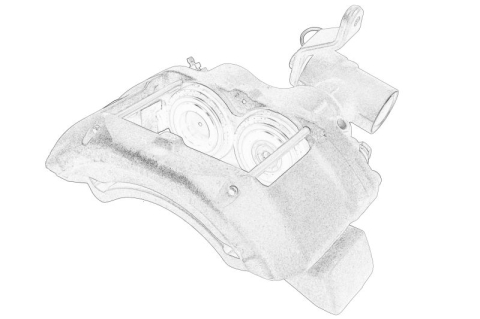 Piese Auto - Etrier frana Spate Dreapta BREMBO