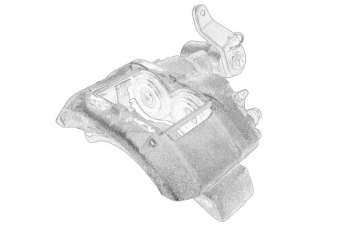 Piese Auto - Etrier frana Spate Stanga BREMBO