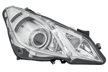 Piese Auto - Far dreapta 2*H7/D1S, electric, cu motoras, bi-xenon, cu lumini curba MERCEDES Clasa E COUPE C207, Cabriolet/Coupe intre 2009-2013
