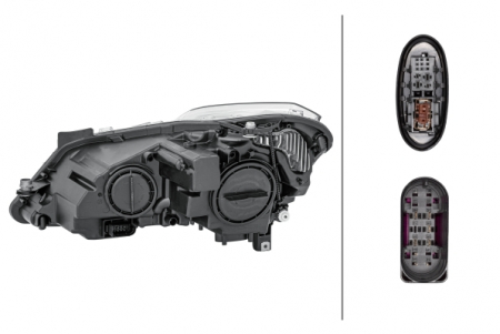 Far dreapta 2*H7/D1S, electric, cu motoras, bi-xenon, cu lumini curba MERCEDES Clasa E COUPE C207, Cabriolet/Coupe intre 2009-2013 [1]