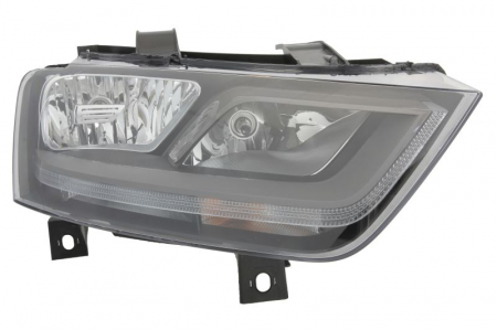Piese Auto - Far dreapta 2*H7, electric, cu motoras, cu DRL AUDI Q3 8U intre 2011-2015