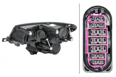 Far dreapta 2*H7/H8/LED, electric, cu motoras SKODA KODIAQ dupa 2017 [1]