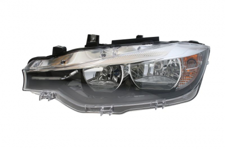 Piese Auto - Far dreapta (2*H7, reglaj electric, cu motoras, cu lumini de zi) BMW Seria 3 2011-2015