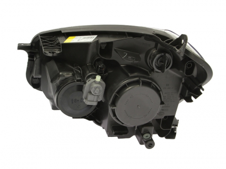 Far dreapta (2*H7, reglaj electric, cu motoras, fundal argintiu, fundal transparent) NISSAN QASHQAI 2010-2013 [1]