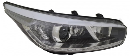 Piese Auto - Far Dreapta (3*H7/LED, electric, cu motor) potrivit KIA CEE'D 05.12-09.12