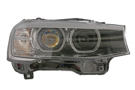 Piese Auto - Far Dreapta (bi-xenon, D1S/LED/PY21W, electric, bec, culoare semnalizator: portocaliu) potrivit BMW X3 (F25), X4 (F26) potrivit BMW 04.14-
