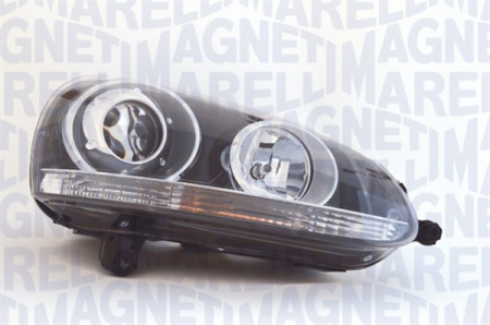Piese Auto - Far Dreapta (bi-xenon, D2S/H21W/H7/W5W, automat, cu motor, culoare insert: negru) potrivit VW GOLF V, JETTA III
