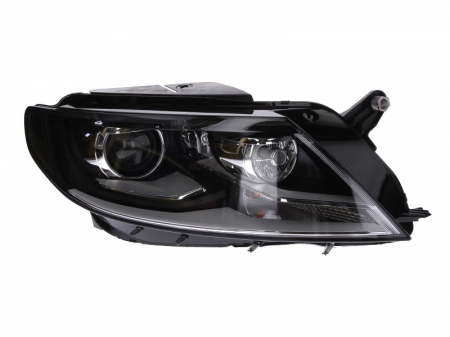 Piese Auto - Far Dreapta (bi-xenon, D3S/H7, automat, fara motoras, culoare insert: negru, culoare semnalizator: portocaliu) potrivit VW CC B7 -12.16