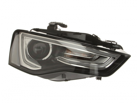 Piese Auto - Far Dreapta (bi-xenon, D3S/LED, electric, cu motor, culoare insert: negru) potrivit AUDI A5 01.06-10.11
