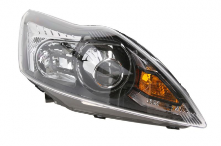 Piese Auto - Far dreapta (D1S/H1, reglaj electric,cu iluminare in viraje, fundal negru) FORD FOCUS 2008-2012