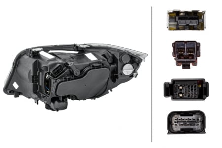 Far dreapta D1S/H7, electric, cu motoras, bi-xenon, cu lumini curba BMW Seria 3 E90, E91 intre 2004-2008 [1]