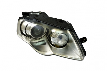 Piese Auto - Far dreapta (D1S/H7, reglaj electric, cu motoras,cu iluminare in viraje) VW PASSAT 2007-2010