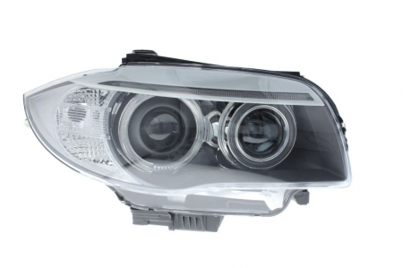 Piese Auto - Far dreapta (D1S, reglaj electric, cu motoras si lumini de zi) BMW Seria 1 2002-2013