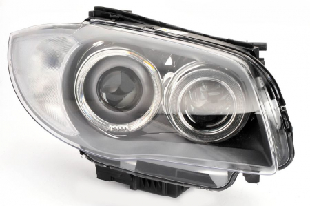 Piese Auto - Far dreapta (D1S, reglaj electric, cu motoras, Xenon, cu lumini de zi) BMW Seria 1 2002-2013
