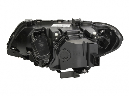 Far dreapta (D2S/H1/H10W/PY21W, reglaj electric, cu motoras, fundal negru, fundal transparent) BMW X5 (E53) 2000-2006 [1]