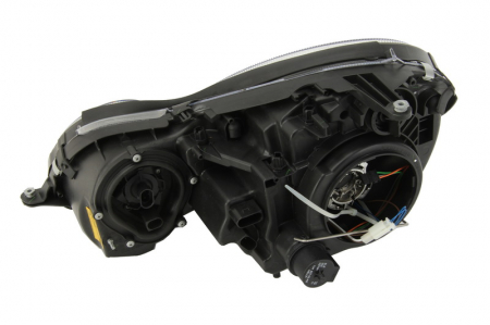 Far dreapta (D2S/H7, reglaj electric, cu motoras, fundal cromat, fundal transparent) MERCEDES Clasa E 2002-2006 [1]