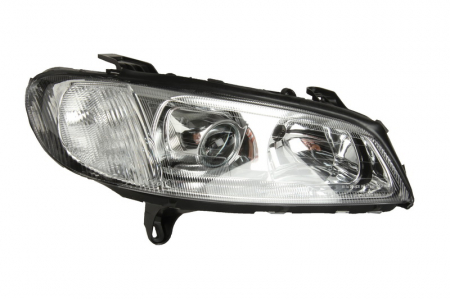 Piese Auto - Far dreapta (D2S/H7, reglaj electric, fundal cromat) OPEL OMEGA 1999-2003