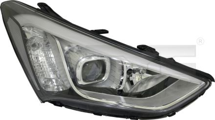 Piese Auto - Far dreapta (D3S/H7/LED, reglaj electric cu motoras) HYUNDAI SANTA FE 2012-2015