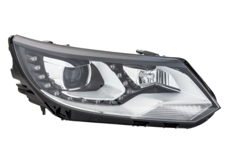 Piese Auto - Far dreapta (D3S/H7, reglaj electric, cu motoras) VW TIGUAN