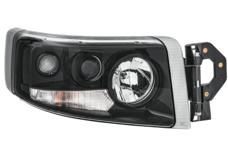 Piese Auto - Far Dreapta (H1/H3/H7/PY21W/W5W, manual, halogen, functii aditionale: lumina faza lungasemnalizator de rotire, Lampi de pozitie, Lumini de ceata, faza scurta, culoare interior: negru, culoa