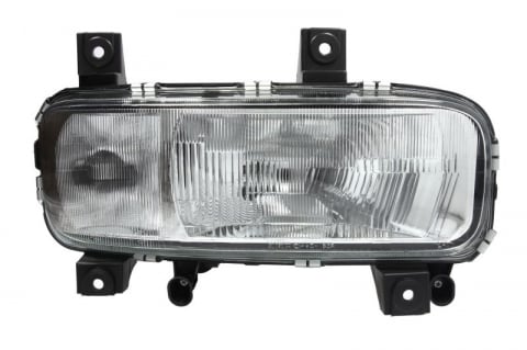 Piese Auto - Far dreapta (H1/H4/W5W, electric, insertii crom, Semnalizator transparent) MERCEDES Clasa ATEGO, ATEGO 2 dupa 1998