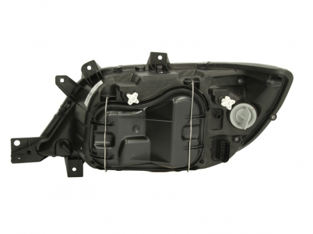 Far dreapta (H1/H7/PY21W/W5W, electric, cu motoras, fundal argintiu, fundal portocaliu) MERCEDES SPRINTER 2000-2006 [1]