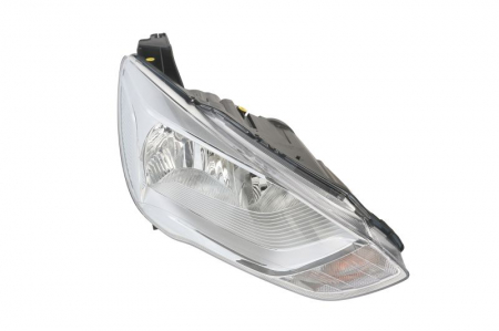 Piese Auto - Far dreapta (H1/H7, reglaj electric, cu lumini de zi) FORD C-MAX 2015-2019