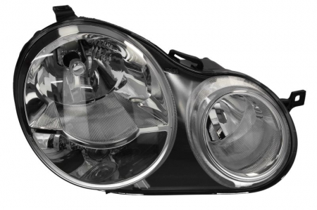 Piese Auto - Far dreapta (H1/H7, reglaj electric, cu motoras) VW POLO 2001-2005