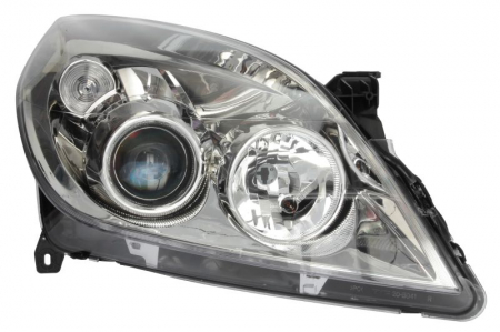 Iluminat auto - Far dreapta (H1/H7, reglaj electric, fundal cromat) OPEL SIGNUM, VECTRA C, VECTRA C GTS 2005-2008