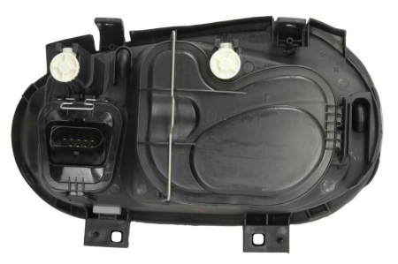 Far dreapta (H1/H7, reglaj electric, fundal cromat) VW GOLF IV 1997-2006 [1]