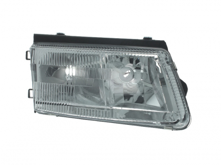 Piese Auto - Far dreapta (H1/H7, reglaj electric, manual, fundal argintiu) VW PASSAT 1996-2000