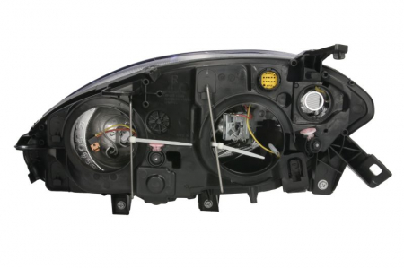 Far Dreapta (H1/PY24W/W5W, electric, cu motor, culoare interior: gri) potrivit FIAT BRAVO II [1]