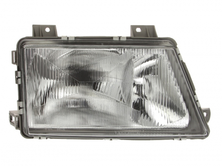 Piese Auto - Far dreapta (H1, reglaj electric, fundal argintiu) MERCEDES SPRINTER 2000-2002